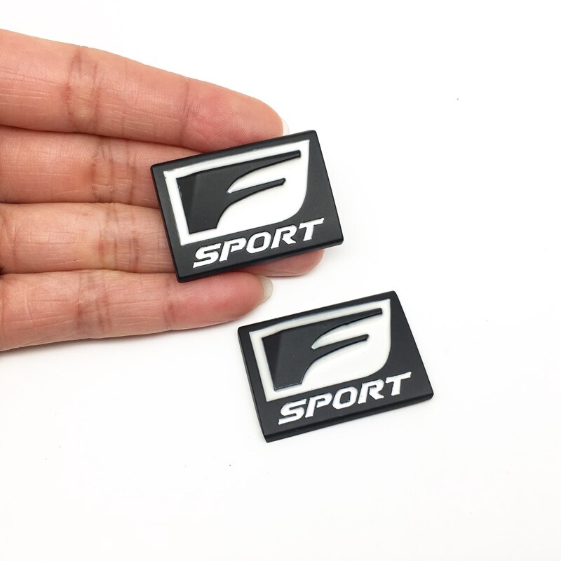 2 Cái ❥ ❈ Nhãn dán xe hơi F Sport F-Sport Huy hiệu biểu tượng Decal cho Lexus IS200T IS250 RX300 NX RX GS RX330 RX350 CT200 kiểu dáng xe hơi