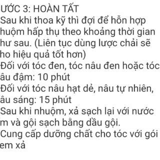 Nhuộm thảo dược hàn quốc