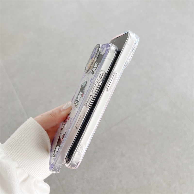 Ốp Điện Thoại Họa Tiết Hoạt Hình Kuromi Cho iPhone 14 Plus Pro Max 13 12 11 Pro Max X XR XS Max 8 7 Plus SE 2020