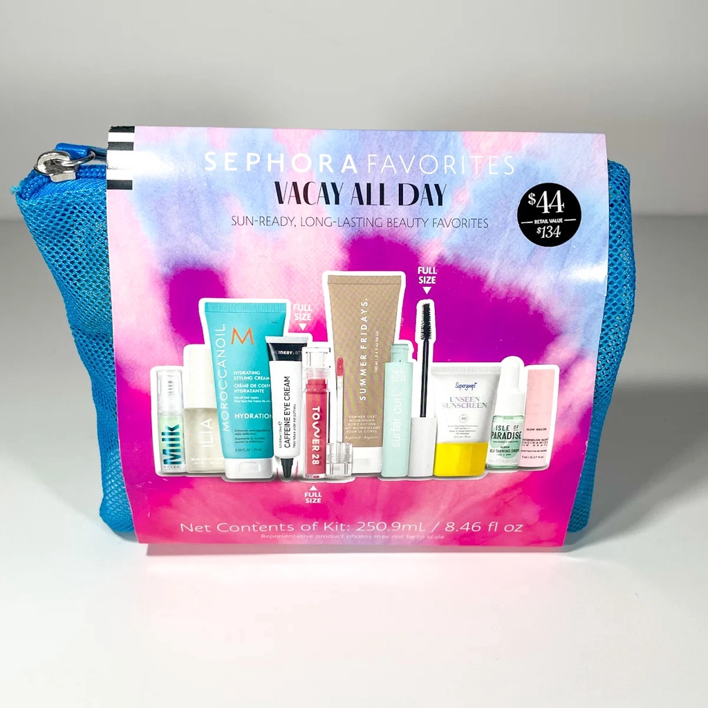 Túi đựng đồ trang điểm dưỡng da đa năng Sephora, Drunk Elephant,..