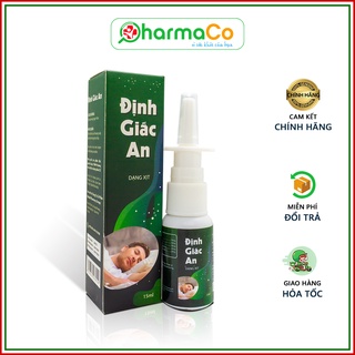 Định giấc an chính hãng dạng xịt 15ml - ổn định giấc ngủ, hỗ trợ ngủ ngáy