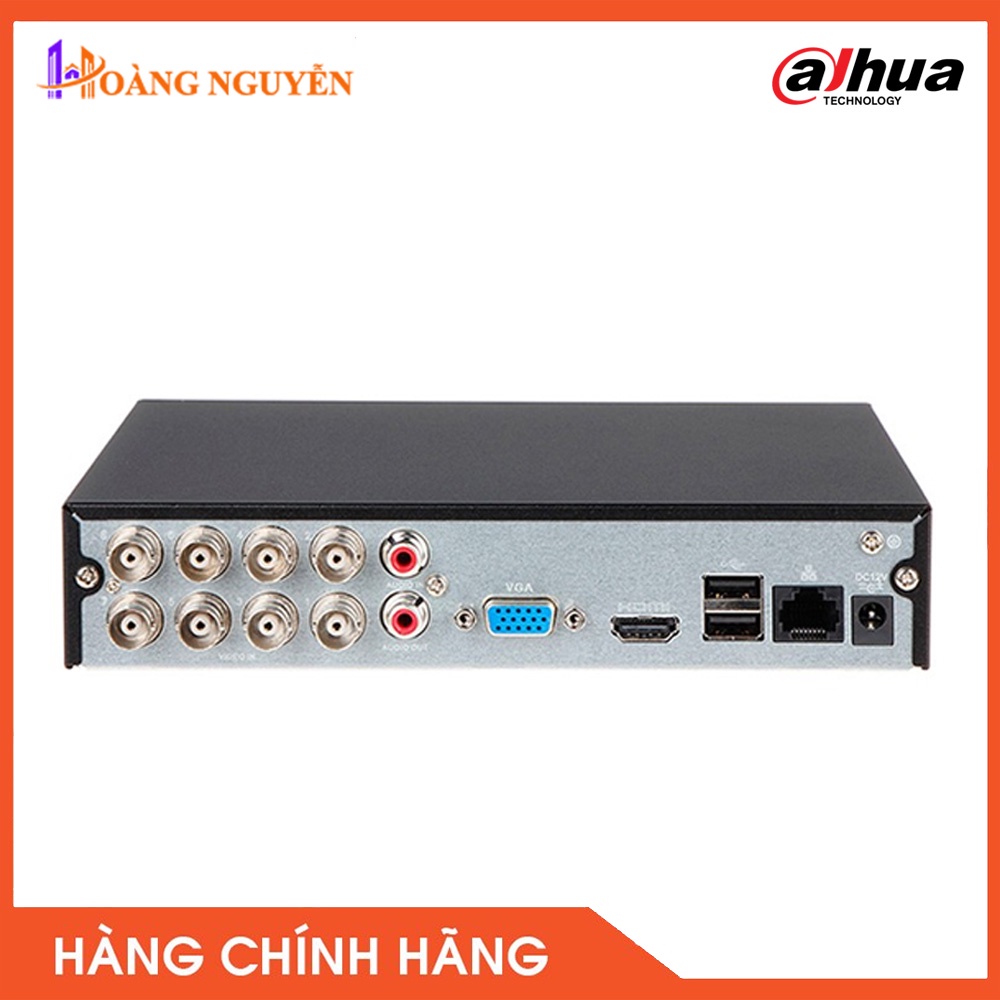 [NHÀ PHÂN PHỐI] Đầu Ghi DH-XVR1A08 8 Kênh - Hỗ Trợ Camera 2.0MP Bảo Hành 2 Năm