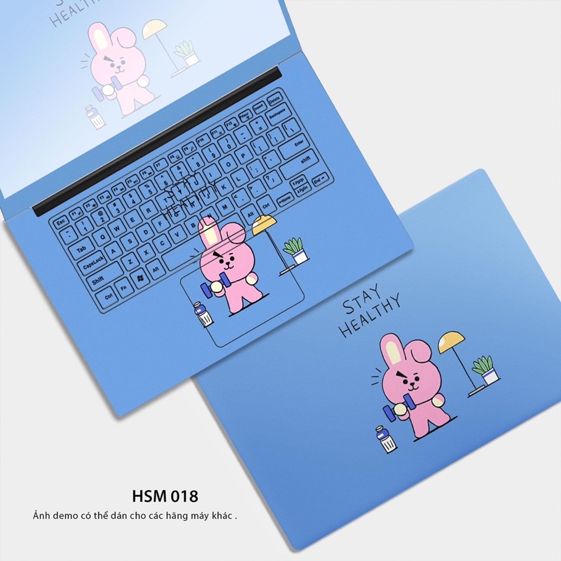 Skin Dán Laptop - Mẫu BT21 (P2)