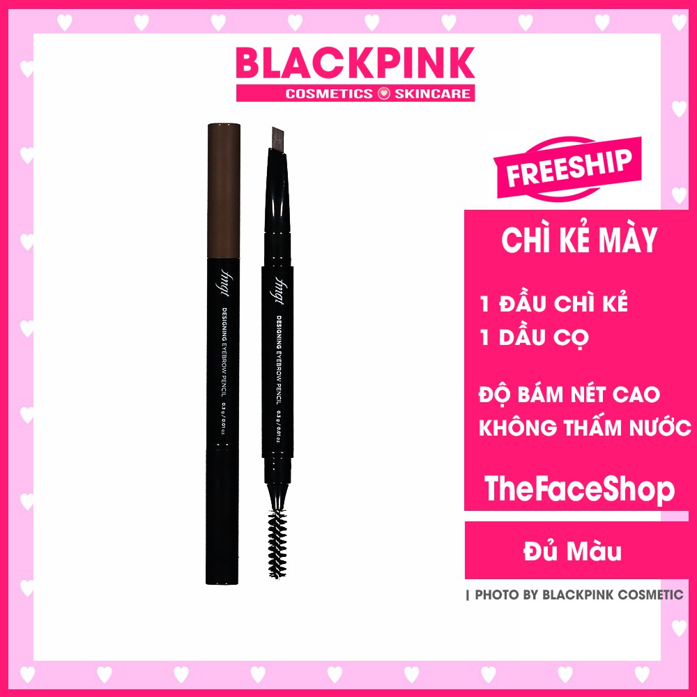 Chì kẻ mày TFS Desining Eyebrow Pencil The Face Shop Hàn Quốc