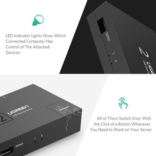 Bộ Chia Máy In Ra 2 Cổng USB2.0 Ugreen 30345