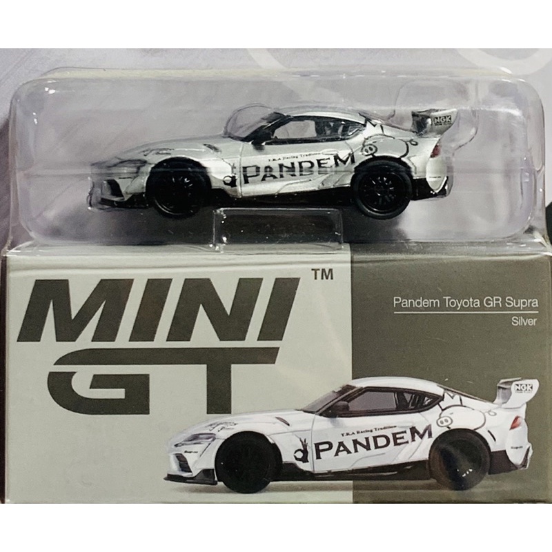 Hobby Store xe mô hình MiniGT Toyota GR Supra Pandem Silver