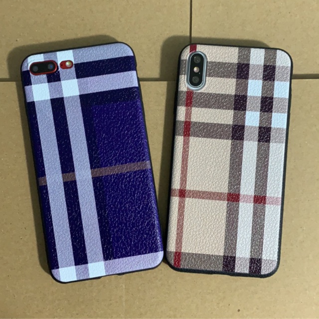 Ốp Sọc Buberry Original iPhone X/Xs Max/7plus/8plus/6plus/6splus