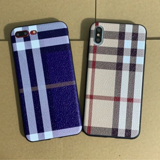 Ốp Sọc Buberry Original iPhone X/Xs Max/7plus/8plus/6plus/6splus