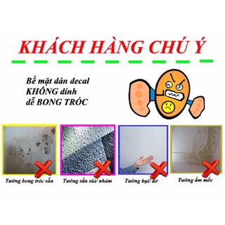 Decal dán tường bồ công anh đen H20