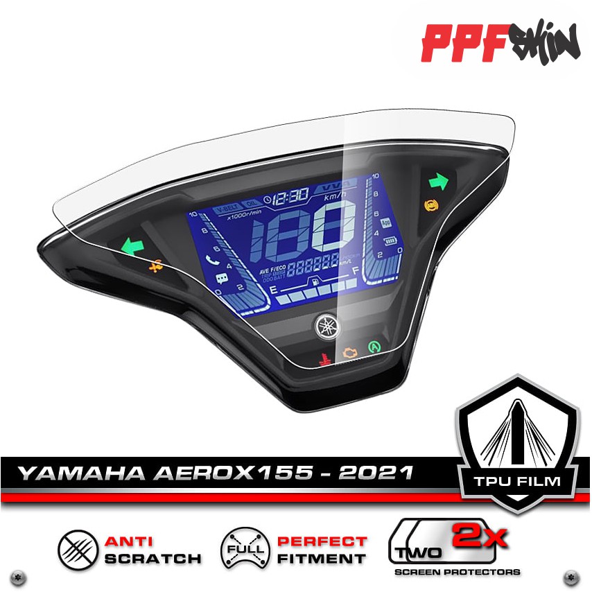 Yamaha NVX 125 155 (2021) ..... PPF dán bảo vệ đồng hồ xe , xước tự phục hồi , PPF USA sử dụng 10 năm