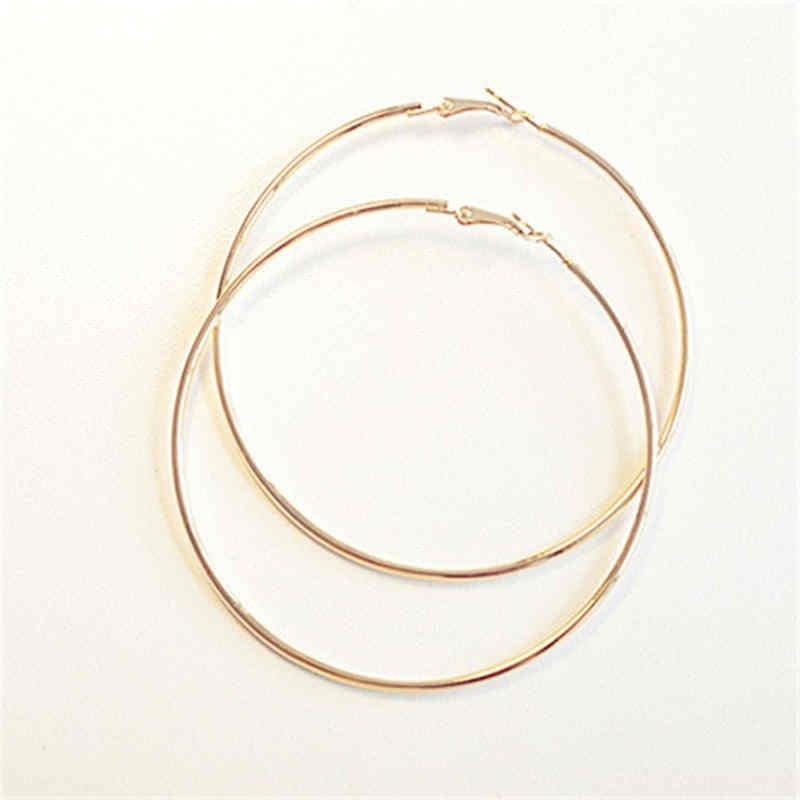 Khuyên Tai Dạng Vòng To Thời Trang Dành Cho Nữ