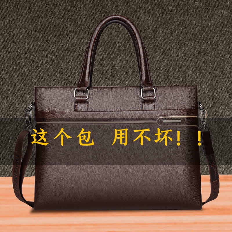 Túi Xách Da Đeo Vai Phong Cách Doanh Nhân Thời Trang Cho Nam