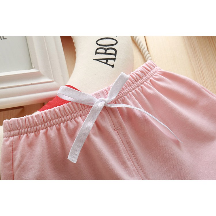 Quần short thun cho bé vải co dãn