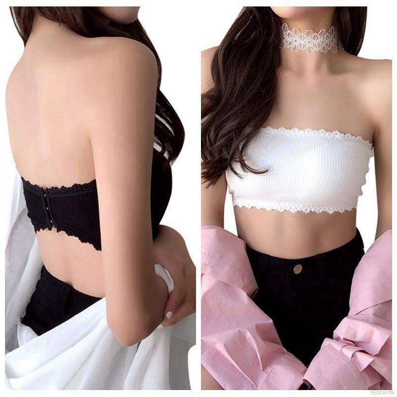 Áo ống không gọng và có mút đệm kiểu dáng quyến rũ trẻ trung dành cho nữ