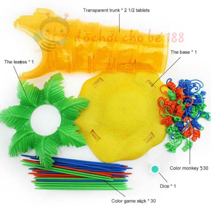 Trò chơi rút khỉ , Trò chơi rung cây nhát khỉ, khỉ cân bằng