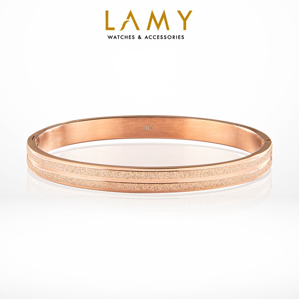 Vòng tay CDE Double Milgrain Bracelet Rose Gold CDE20130100
