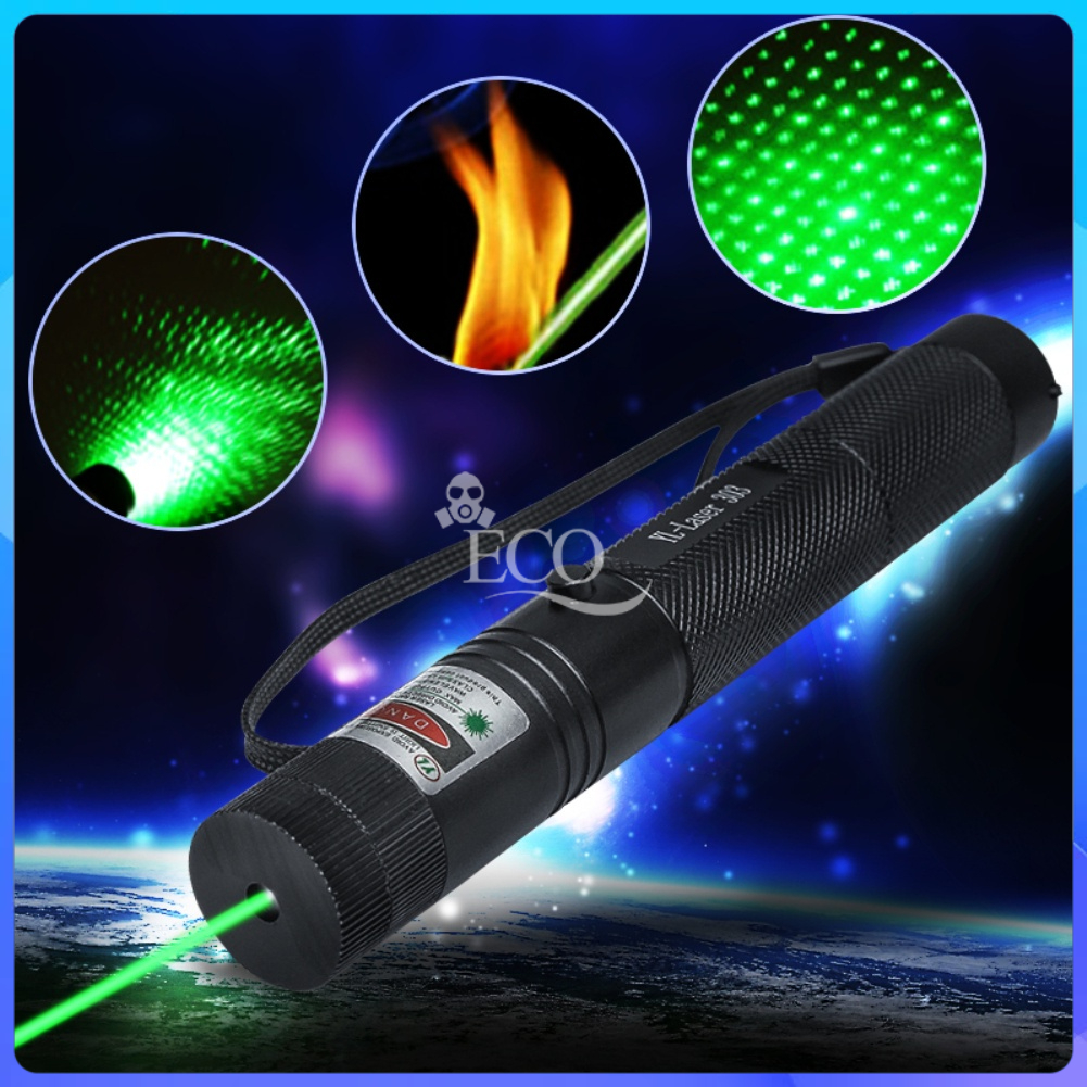 Đèn Pin Lazer 303 Tia Xanh siêu mạnh, siêu sáng