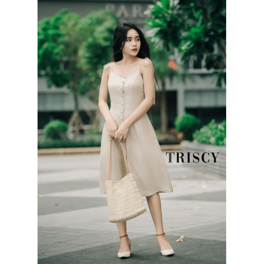 Đầm Linen 39D014 TRISCY