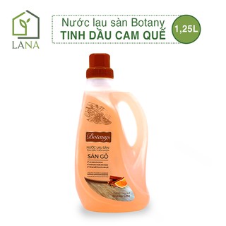 Nước lau sàn botany tinh dầu cam quế chính hãng 1,25 lít