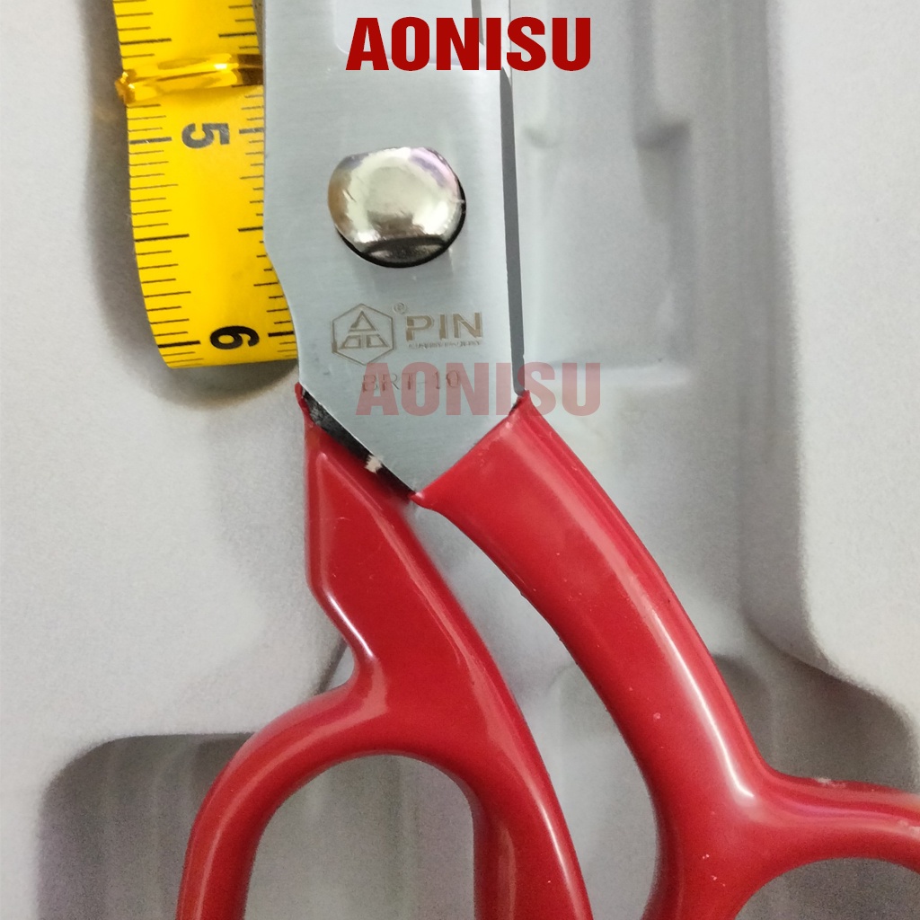Kéo Cắt Vải Chuyên Nghiệp Chính Hãng PIN Thép Không Rỉ, Kéo Cắt May Chuyên Dụng Đa Năng Aonisu