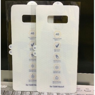 Dán ppf nhám AG chống vân tay samsung galaxy Note 8/Note 9/Note 10/Note 10+/Note 20/Note 20 Ultra tự phục hồi vết xước
