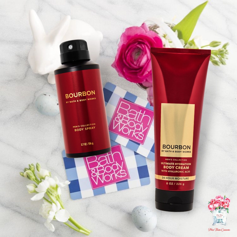 Xịt Thơm Toàn Thân Body Mist Bath & Body Bourbon Dành Cho Nam Giới Hương Thơm Quyến Rũ, Cuốn Hút