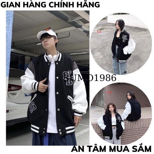 Áo bomber jacket ❤️Áo khoác dù form rộng in chữ SLB style Unisex cho nam nữ ,ulzzang hàn quốc XƯỞNG MAY TC2