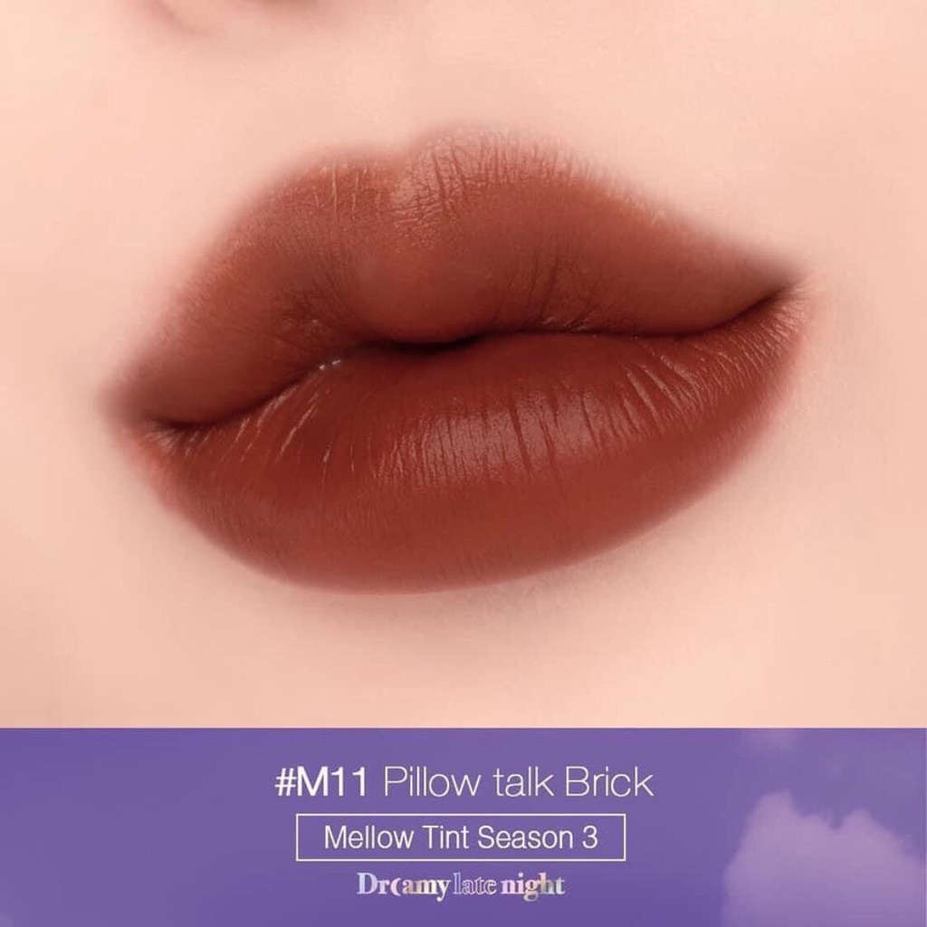 Son Kem Lì MERZY Dreamy Late Night Mellow Tint Kết Cấu Mịn Mượt