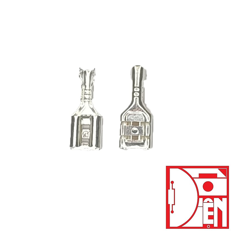 Giắc đồng cái 4.8mm túi 100 cái