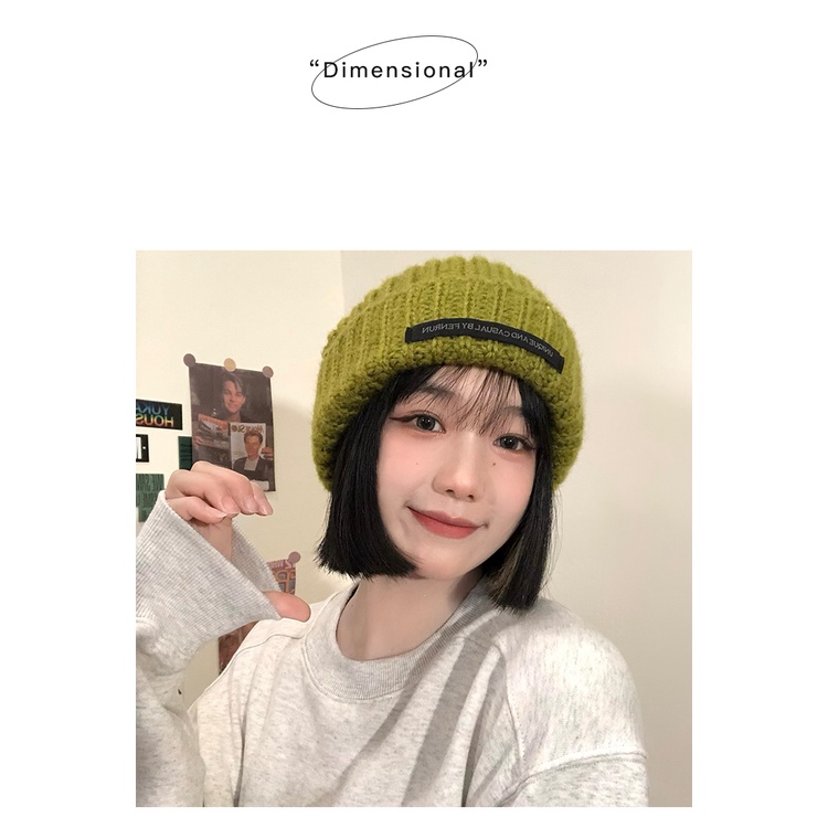 Mũ len dày dặn giữ ấm mùa đông thời trang cho nam nữ