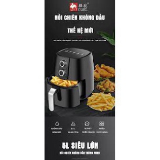 Nồi chiên không dầu camel dung tích 5L 6L 8L  chính hãng shop KUMO