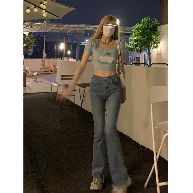 Áo Len Ngắn Tay Thiết Kế Mới Thời Trang Theo Phong Cách Hàn Quốc Dành Cho Nữ