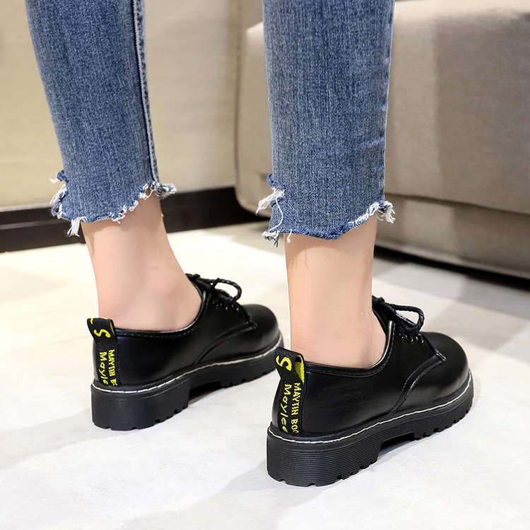Classic black Oxford shoes student work shoes anti-slip