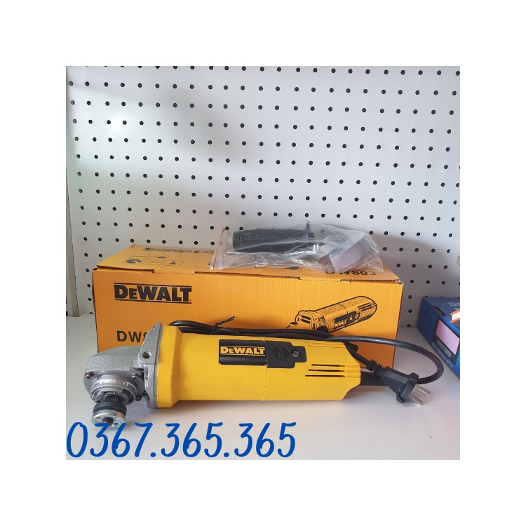 Máy cắt tay, máy mài tay DEWALT 800W . đạt tiêu chuẩn châu âu