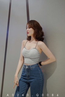 (Xả kho giá gốc) Áo yếm đan dây siêu hot (có mút ngực)