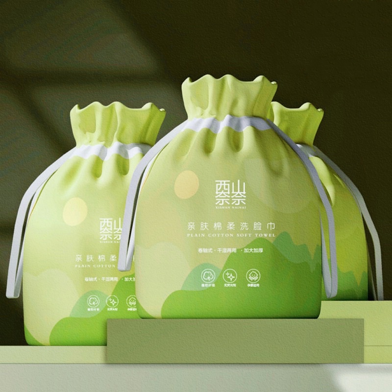 Khăn lau mặt dùng 1 lần Animerry - Khăn giấy đa năng dạng cuộn 40 tờ (CKA04)