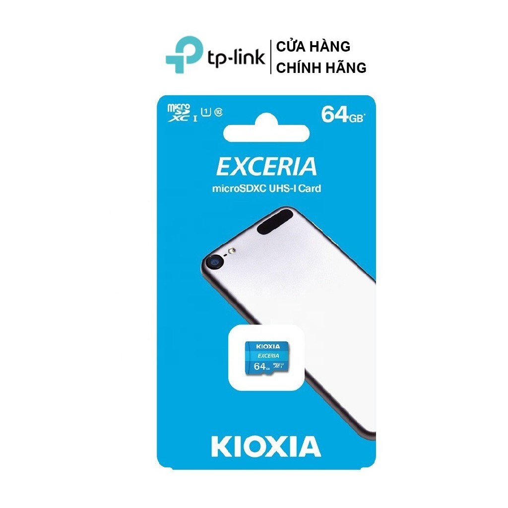 Thẻ nhớ MicroSD Kioxia/Lexar 32GB / 64GB / 128GB sử dụng cho camera, máy quay phim Exceria C10 U1