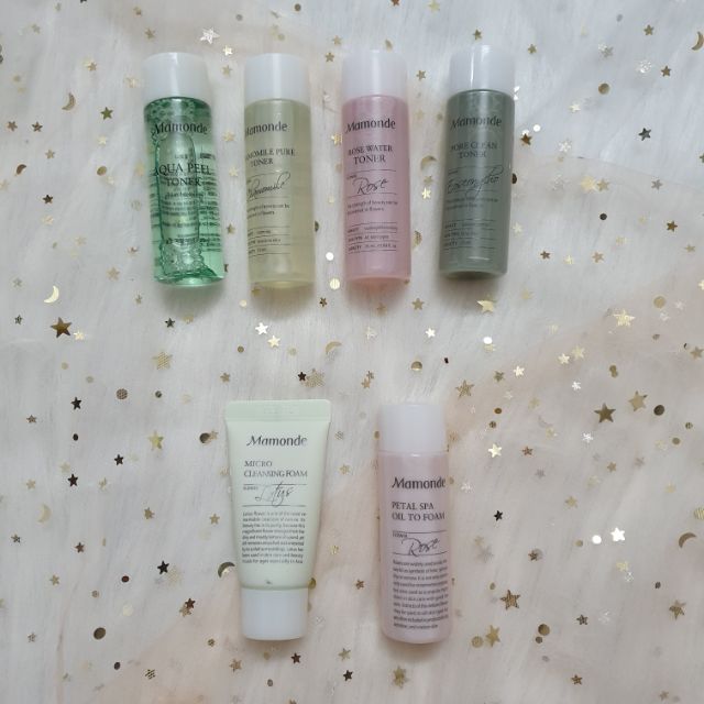 [Mini size 25ml] Toner/ Sữa rửa mặt Mamonde