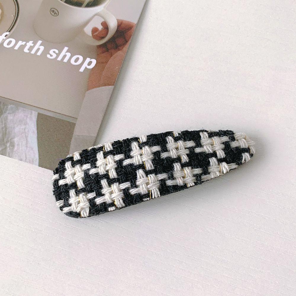 Kẹp Tóc Họa Tiết Hình Học / Vuông Đơn Giản Thời Trang Cho Nữ 2life