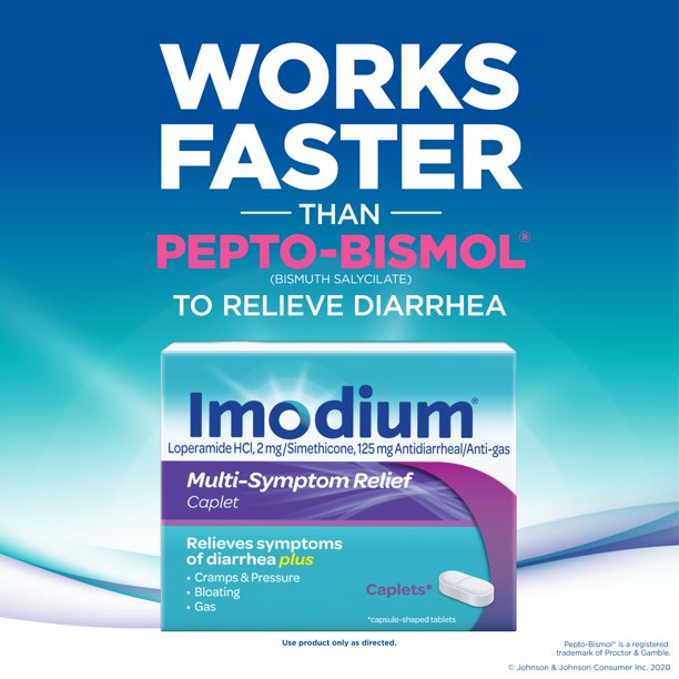 [DATE 05/2023 &amp; 06/2023] IMÔDIUM MULTI-SYMPTOM RELIEF 12 CAPLETS (12 VIÊN)