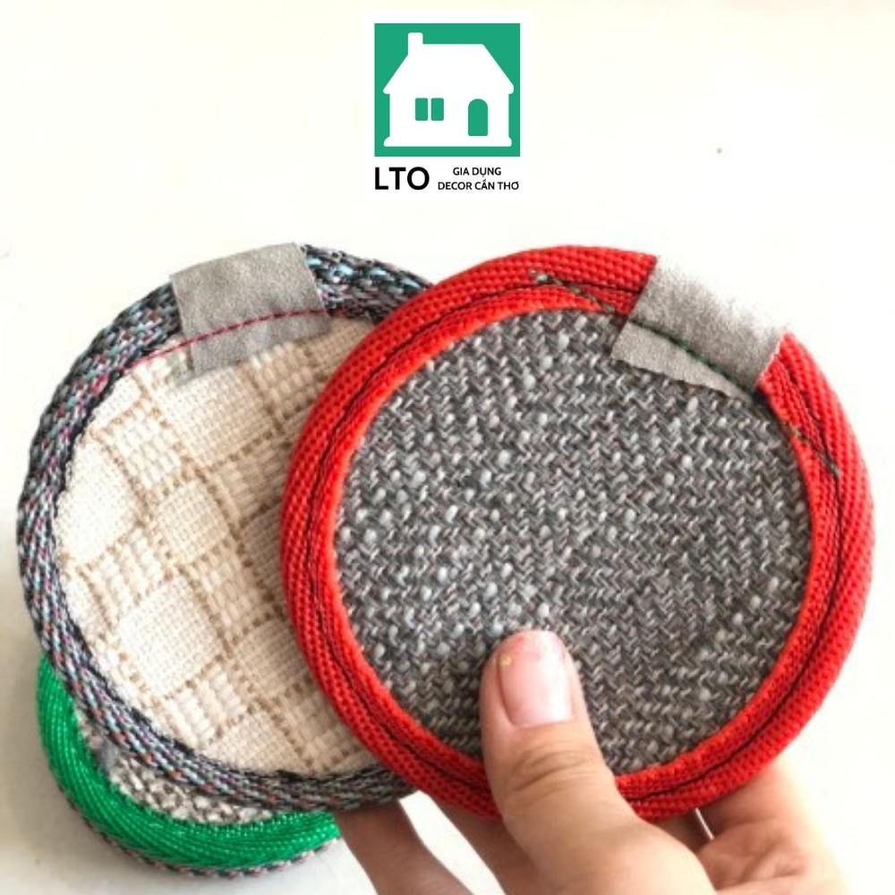 Lót Ly Siêu Thấm Lót Cốc Tiện Dụng Lúa Trà Ôn