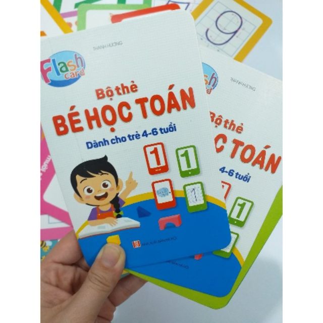 Bộ thẻ bé học toán flashcard