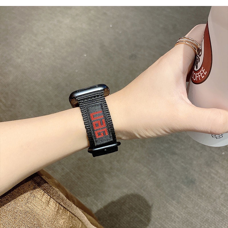 UAG Dây Đeo Nylon Thoải Mái Cho Đồng Hồ Thông Minh iwatch 7 6 SE 5 4 3 2