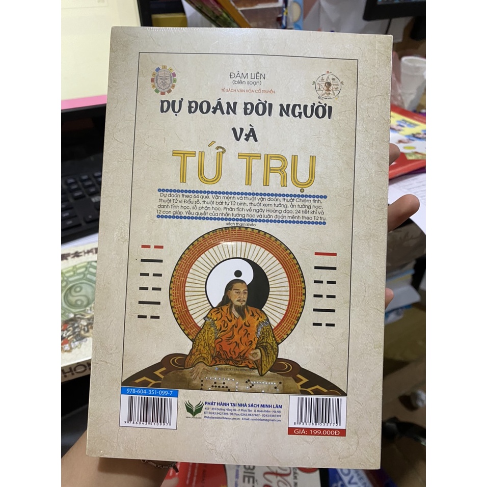 Sách - Dự đoán đời người và tứ trụ ( Minh Lâm ) ( tái bản )