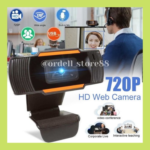 Webcam Hd 720p Tự Động Lấy Nét Cho Pc Laptop