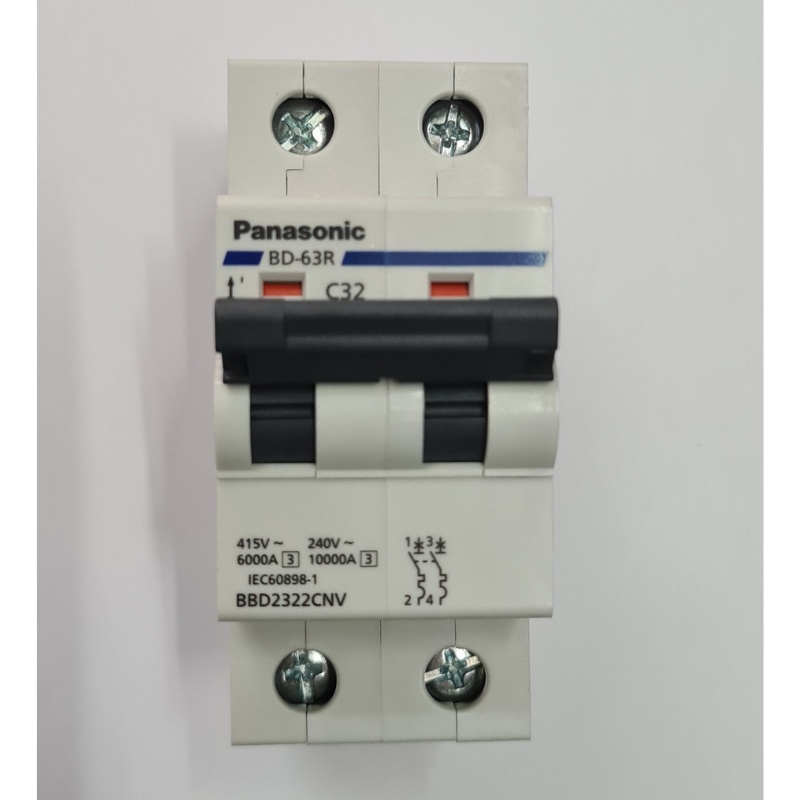 Aptomat Panasonic 32A 2P/220V AC
