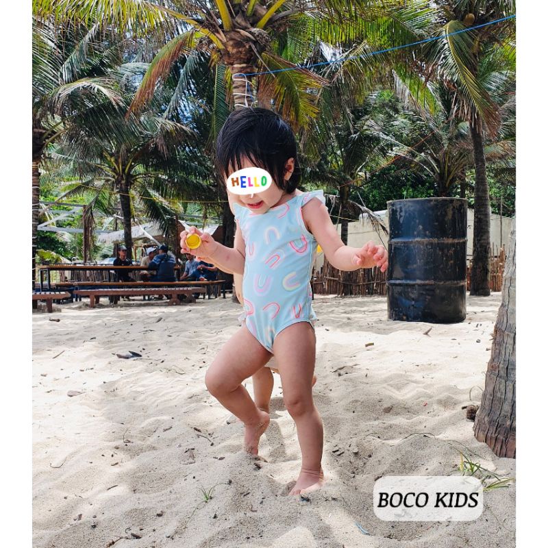 Đồ bơi bikini màu sắc cho bé gái George Auth