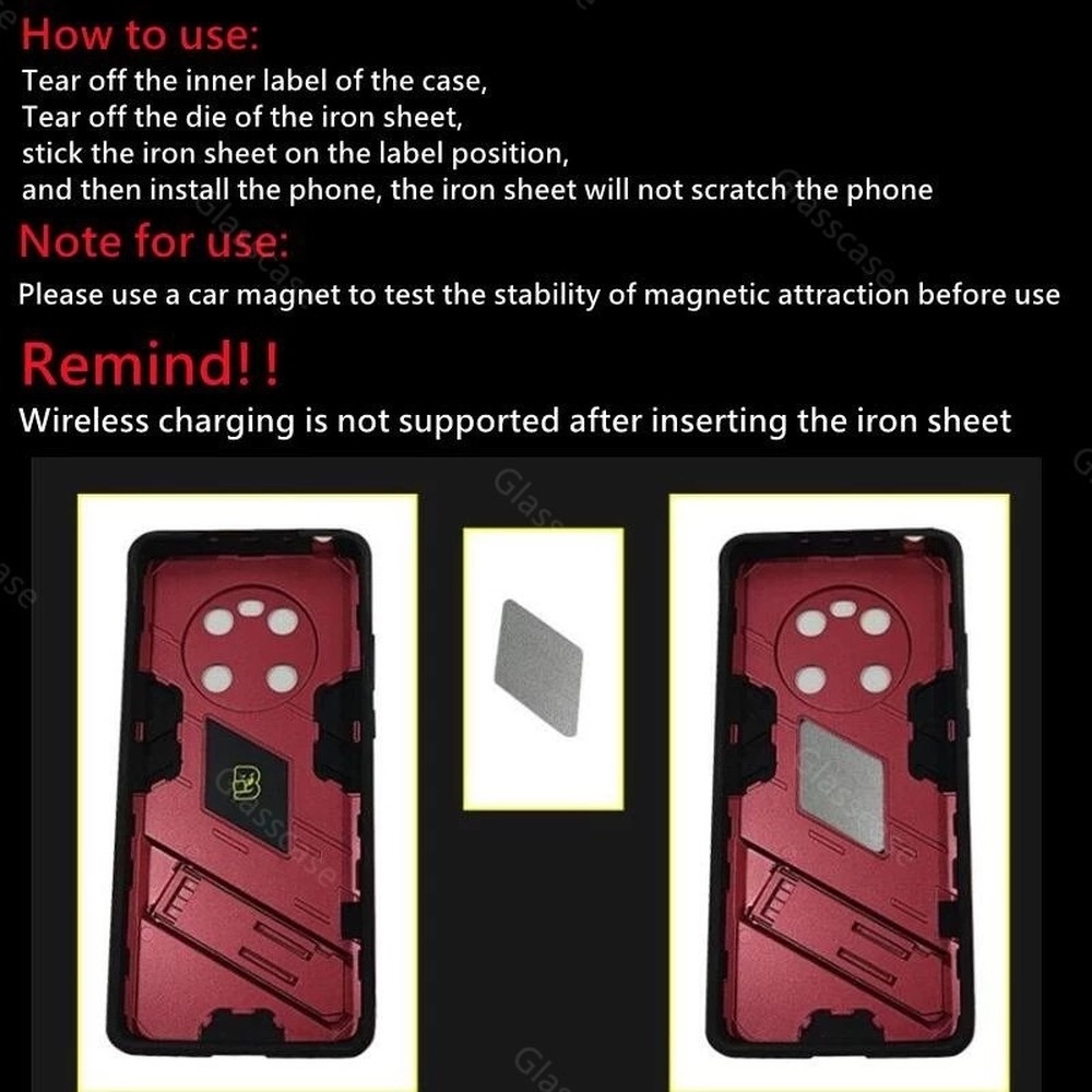 Ốp Điện Thoại Cứng Kiểu Áo Giáp Chống Rơi Có Giá Đỡ Cho Realme 9 Pro Plus 9Pro+ 9i Realme9 Realme9i 5G