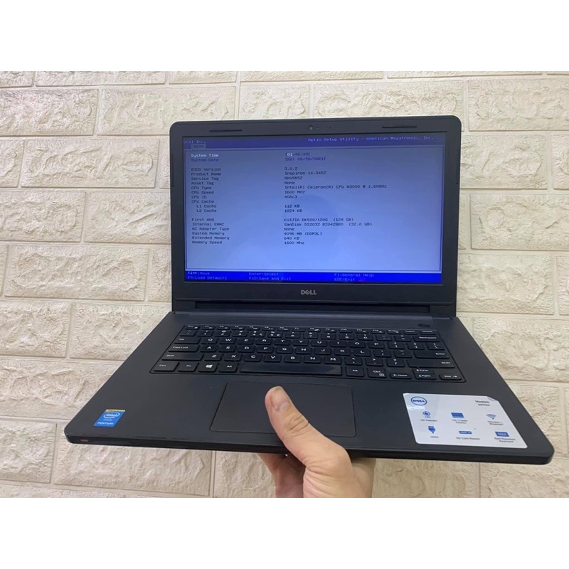 Laptop dell 3451