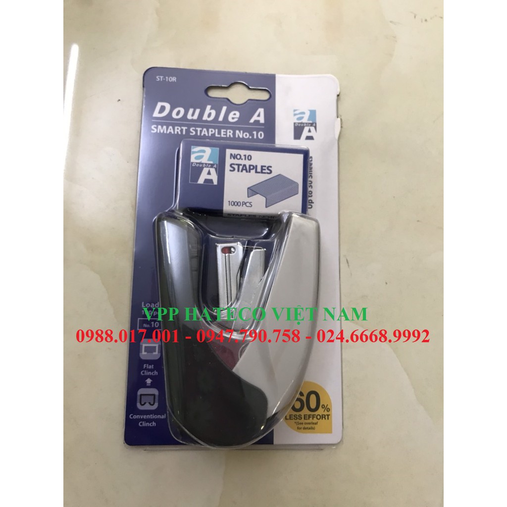 Dập ghim trợ lực Double A Thái Lan ST10R, 30 tờ - Dập ghim thông minh